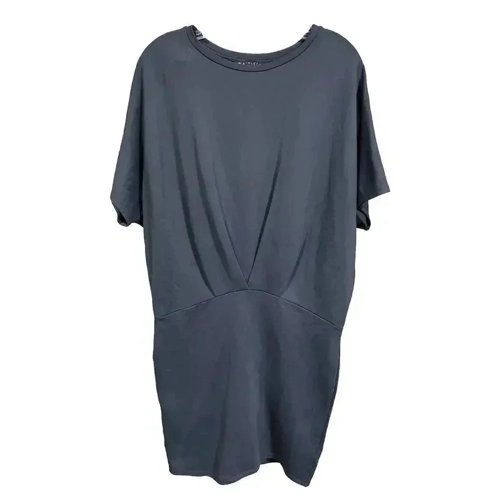 ATHLETA Pronto Dress Pleated Active Athletic Gray 291869 Women's Size XS